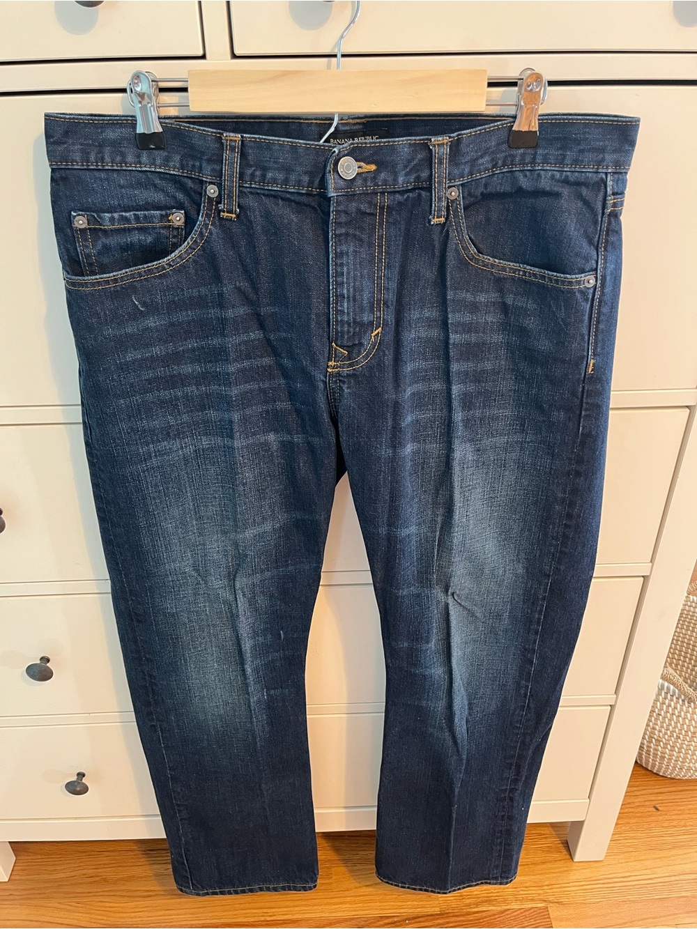 Banana Republic Dark Blue Straight Men’s Jeans